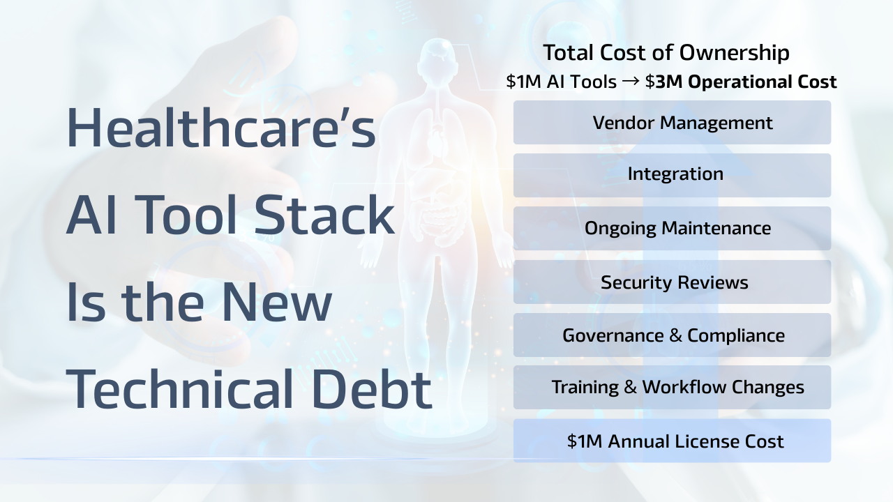 Healthcare's AI Stack is the new technical depth